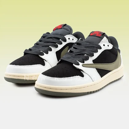 نایک ایر جردن 1 لو تراویس اسکات مدیوم آلیو (DZ4137-106)