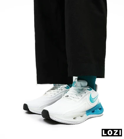 کفش کتانی مردانه سفید آبی NIKE pegasus 33