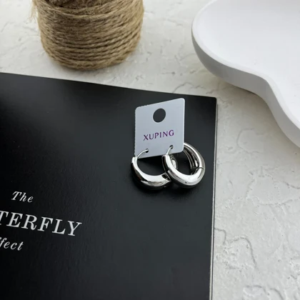 گوشواره زنانه مدل آینه ای ژوپینگ، شیک و بادوام Xuping