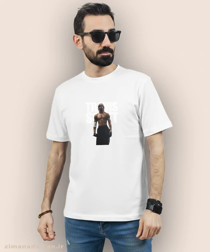 تیشرت مردانه و زنانه طرح تراویس اسکات کد 947