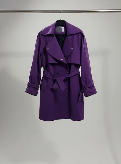 بارانی آستردار کوتاه