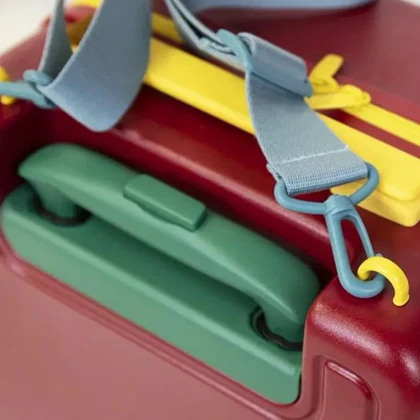 چمدان کابین سایز خلبانی وارداتی پاف تراول کد PUFF TRAVEL JUNIOR