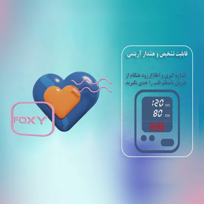 فشارسنج بازویی دیجیتال فوکسی ( foxy ) مدل ECCO