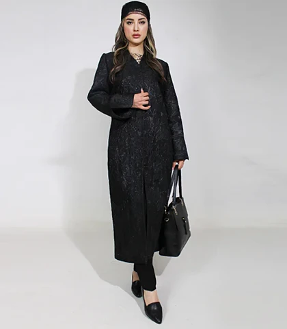 مانتو ژاکارد پروانه کد 199