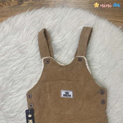سرهمی نوزادی مخمل کبریتی خز دار moderna