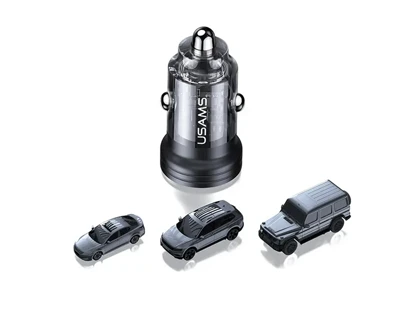 شارژر فندکی فست شارژ ماشین تایپ سی 45 وات یوسامز US-CC175
