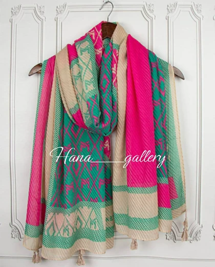 شال نخی پلیسه