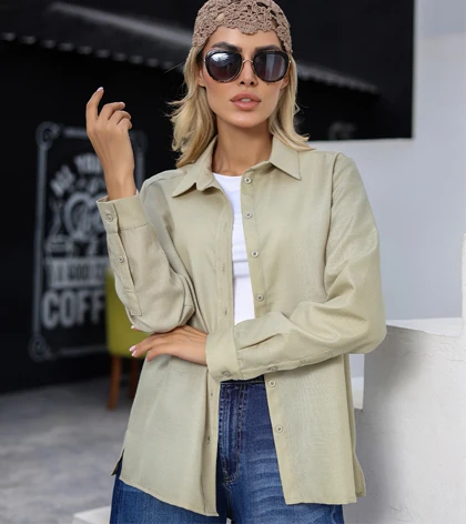 شومیز یقه شکاری