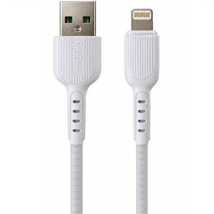 کابل لایتنینگ پرووان ProOne مدل PCC295 جریان 2.4 آمپر 1 متر
