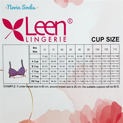 سوتین زنانه لین مدل بدون فنر کد 4680-419