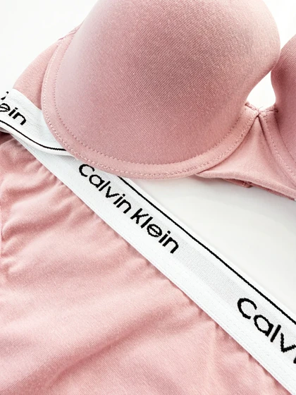 ست شورت اسلیپ و سوتین فنر دار کلوین کلاین Calvin Klein