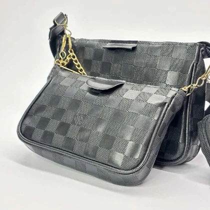 کیف دوشی زنانه مدل PRADA رنگ مشکی