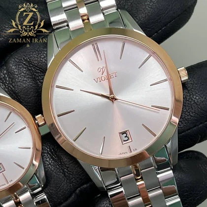 ساعت مچی ست مردانه و زنانه ویولت Violet اورجینال مدل B0640/9C