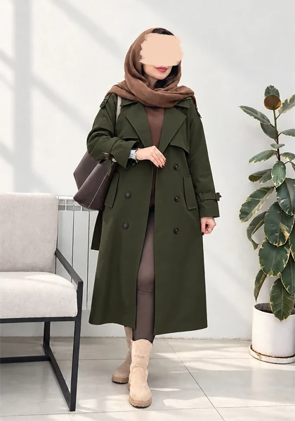 ترنچ کت آستردار ونوس