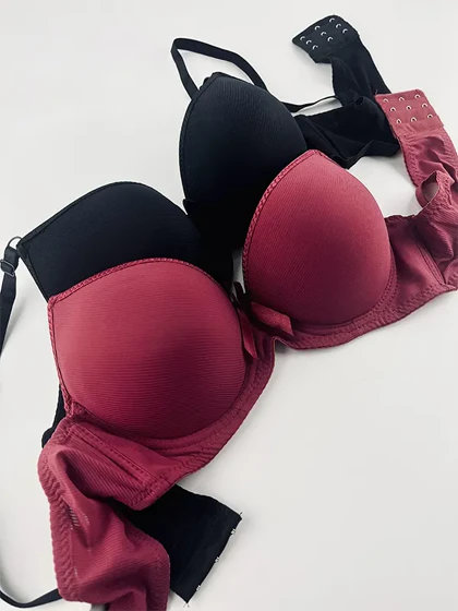 ست شورت و سوتین اسفنجی فنردار کد 61378-36332