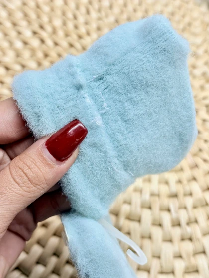 دستکش بچگانه موهر کلاهدار