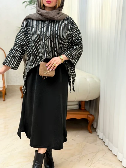 ست بافت راه راه 3579