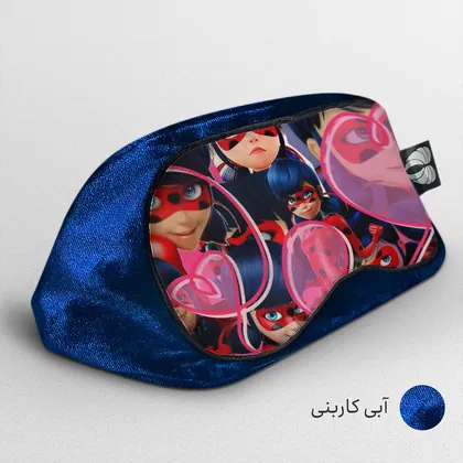 چشم بند بچگانه کاوا ماسک مدل دختر کفشدوزکی کد12