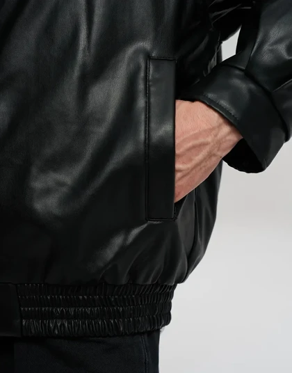 چرم یقه دار اورسایز