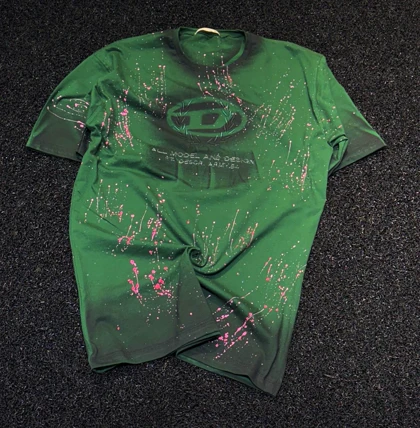 تیشرت دیزل فوق خفن کاستوم شده در بمب رنگ بندی