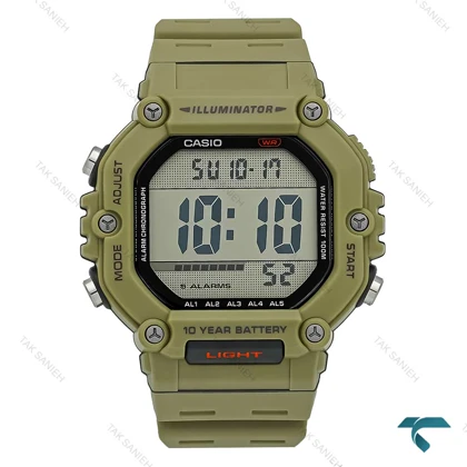 کاسیو دیجیتالی اصلی مردانه AE-1600H سبز Casio-7704-G