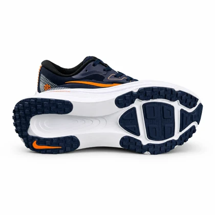 کفش کتانی مردانه مدل رانینگ نایکی زوم ایکس سرمه ای نارنجی NIKE ZOOM X