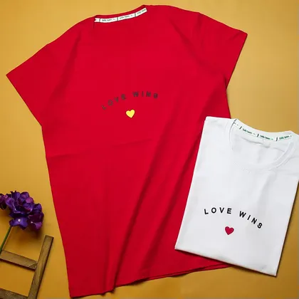 تیشرت love wins