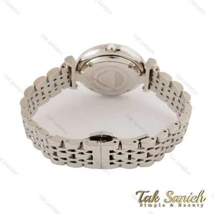 ساعت امپریو آرمانی زنانه نقره ای ایندکس نگین Armani-4400-L