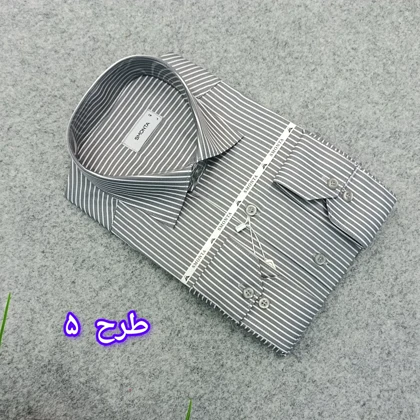 پیراهن طرحدار مردانه قواره ازاد ( قواره کلاسیک ) _ استین بلند