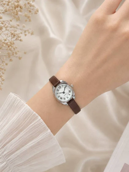 ساعت مچی زنانه چرمی مینیمال کدW490