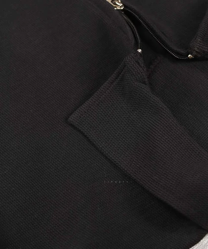 تیشرت آستین بلند مردانه نیم زیپ 4221