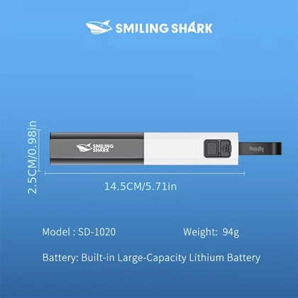 چراغ قوه شارژی اسمایلینگ شارک Smiling Shark مدل SD1020 پنج حالته