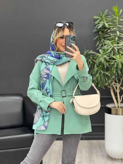 مانتو مازراتی ژیله دار دو جیب