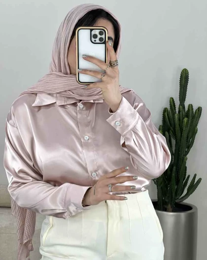 شومیز ساتن (73) کد3179