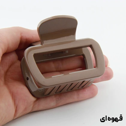 کلیپس دخترانه مدل مربعی ساده کوچک