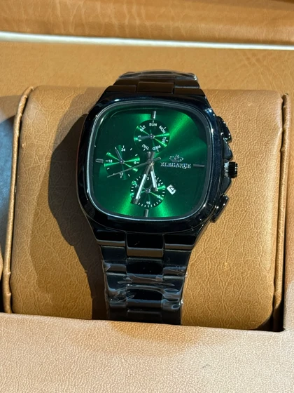 ساعت طرح الگانس مردانه مشکی