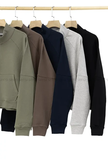 دورس نیم زیپ 3نخ پنبه کد1004408