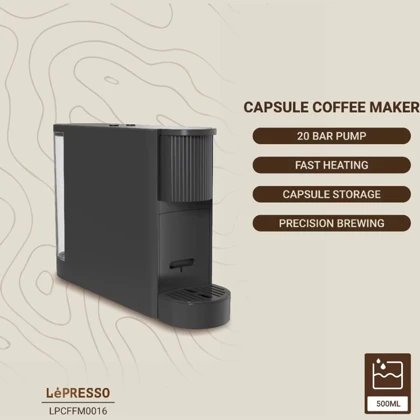 قهوه ساز کپسولی اتوماتیک لپرسو LePresso مدل LPCFFM0016