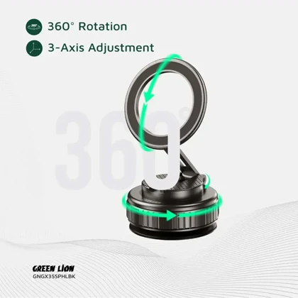 هولدر موبایل ماشین گرین لاین Green Lion مدل GX-35 مگنتی وکیومی