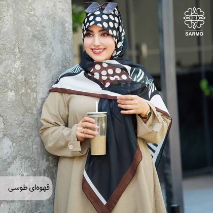 روسری نخی نیلوفر