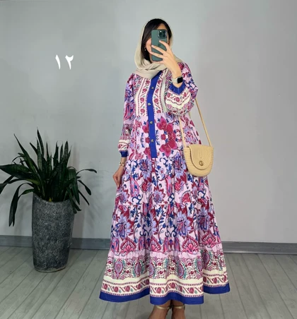 پیراهن مزونی مهتا 1