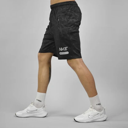 شلوارک ورزشی مردانه نایک مدل Mub-3711 چریکی مشکی