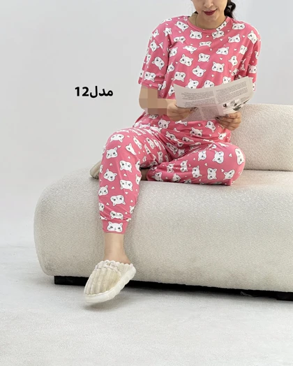 ست تیشرت و شلوار رویان زنانه|آراسز
