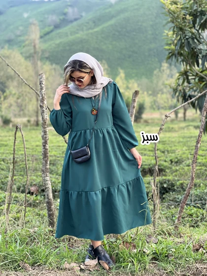 پیراهن مانتویی گیتا