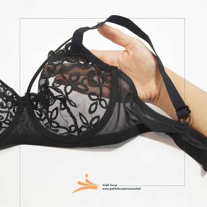 ست هارنس دار مشکی کاپ بی برند نوشه پوش
