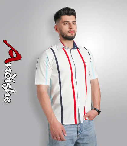 پیراهن آستین کوتاه مردانه آرتمن