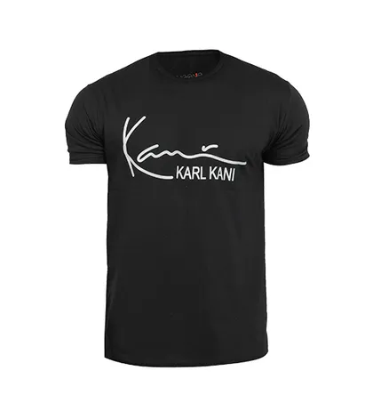 تیشرت Karl Kani یقه گرد مردانه مشکی ساده
