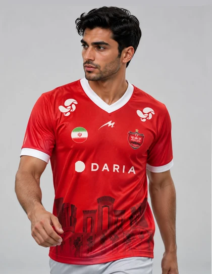 تیشرت فوتبال مردانه Majid Persepolis T-shirt M