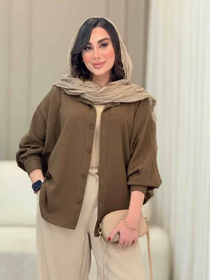 مانتو پانچ برش‌دار