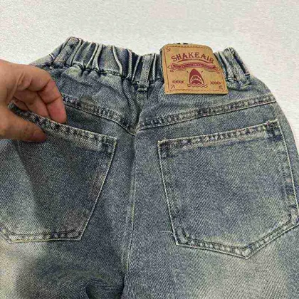 شلوار جین بچه گانه SHAKEAIR سنگ شور